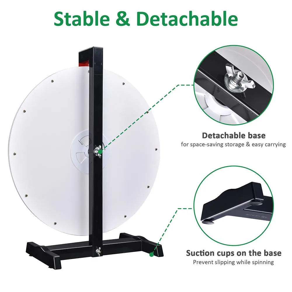 WinSpin 15 inch Prize Wheel Tabletop Dry Erase