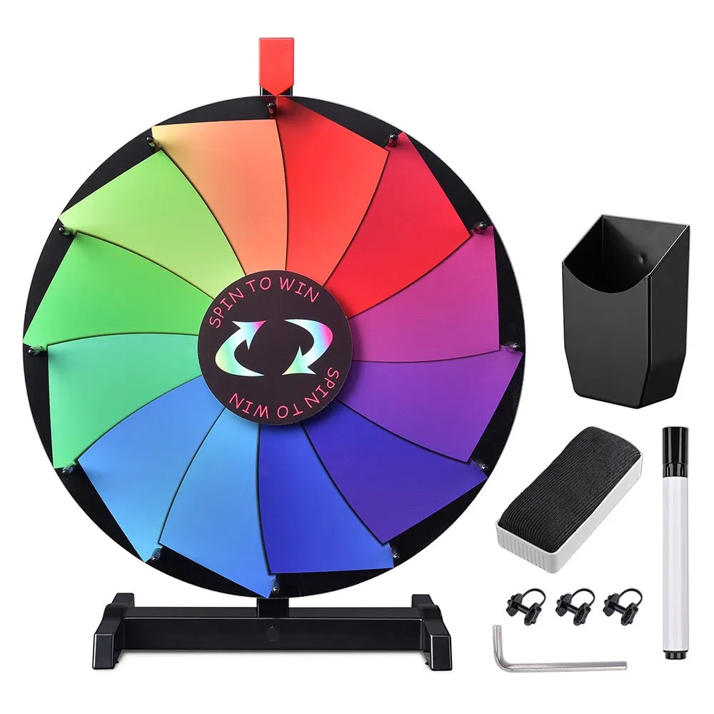 WinSpin 18" Tabletop Dry Erase Prize Wheel