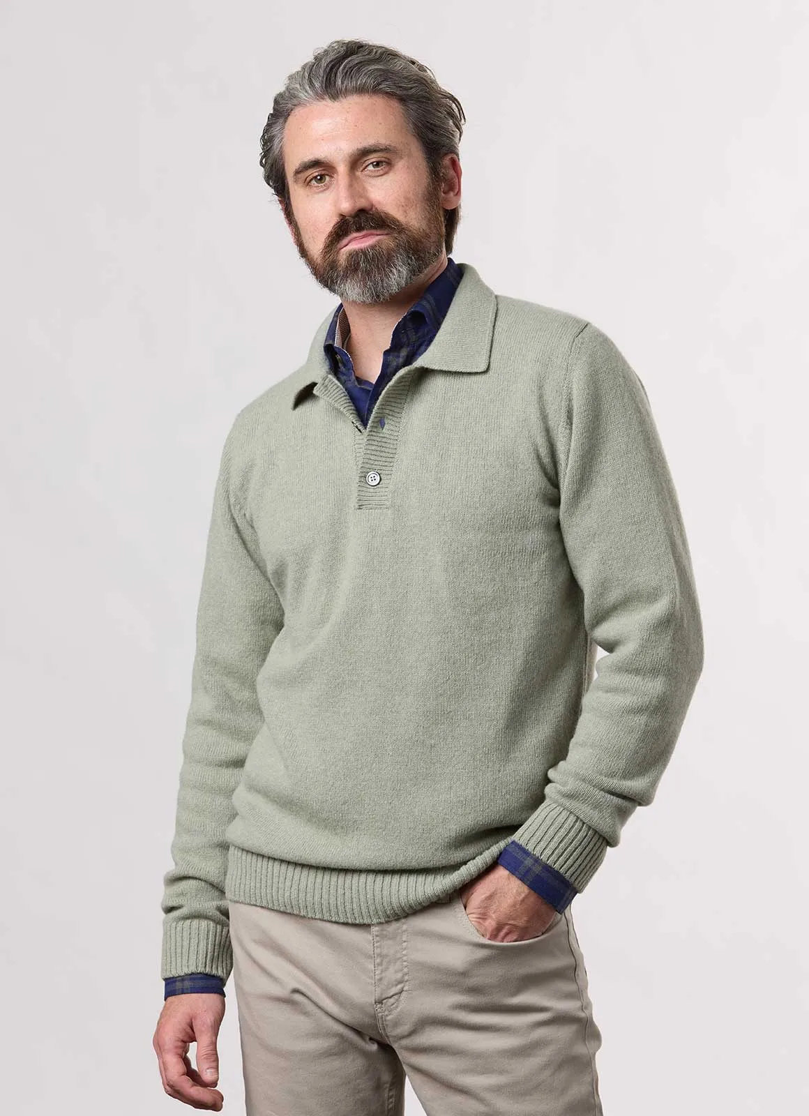 Wright Sweater Polo