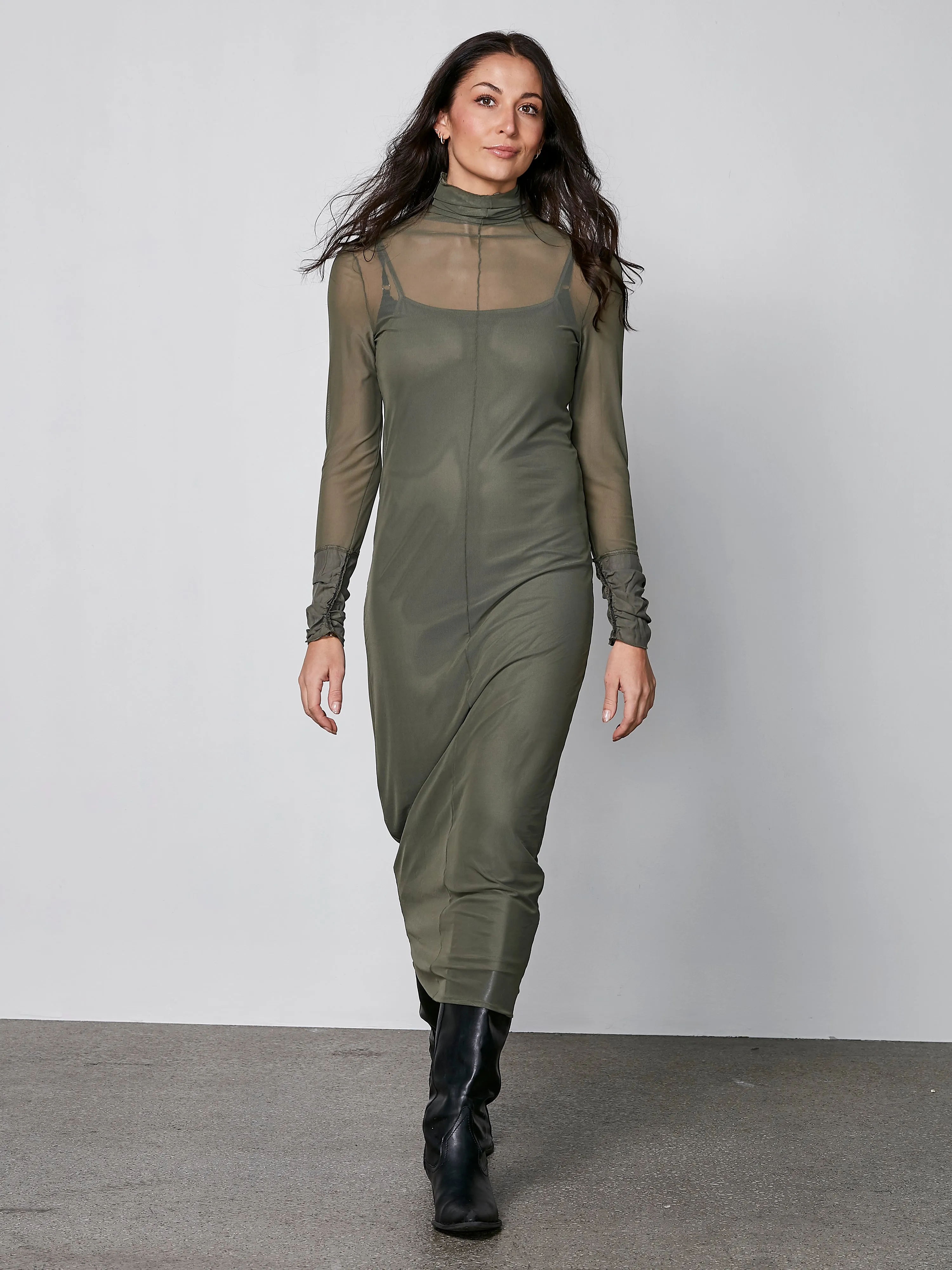 YRJA dress - Olive