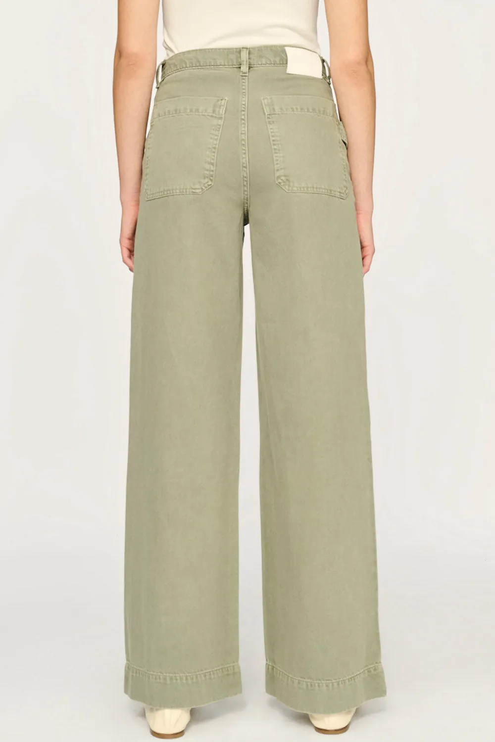 Zoie Wide Leg Relaxed | Alpine Green