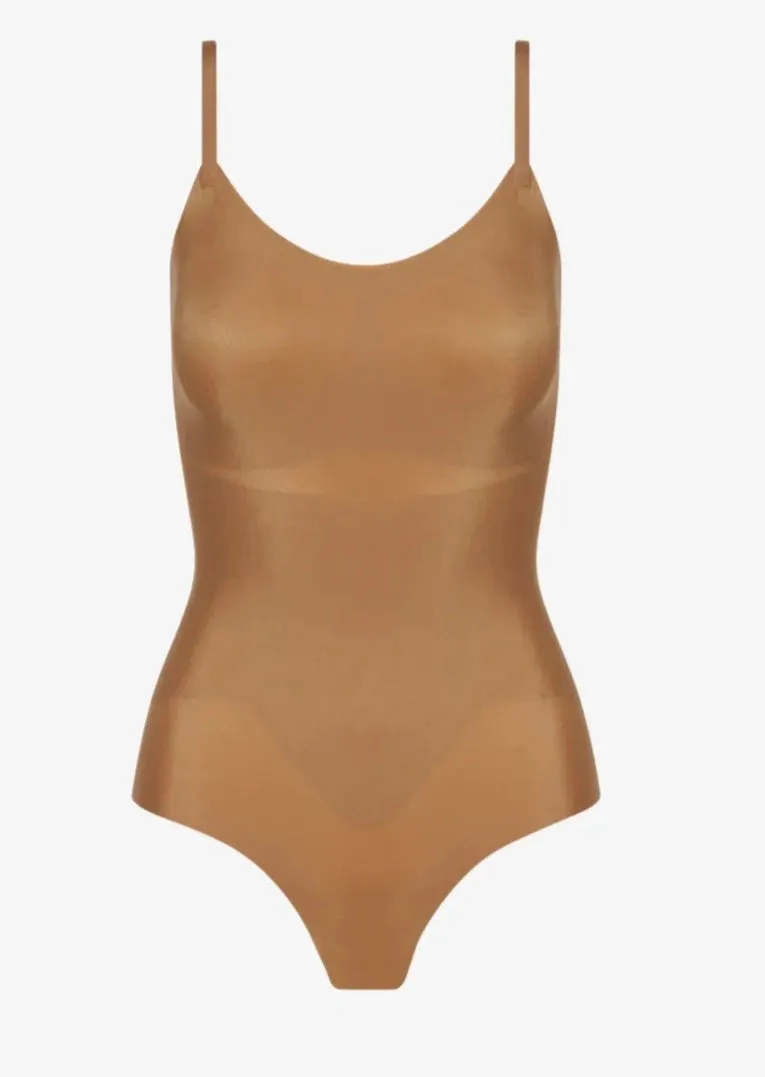 Zone Smoothing Bodysuit - Caramel